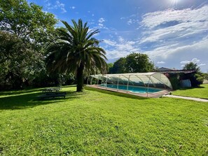 Piscine au sel plein sud